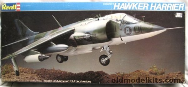 Revell 1/32 Hawker Harrier - US Marines VMA-231 Or RAF, 4718 plastic model kit